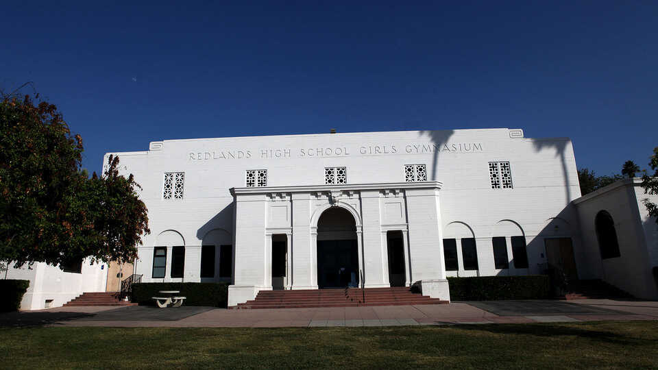 Redlands High School - Girls Gymnasium